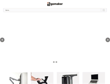 Tablet Screenshot of ergomaker.com
